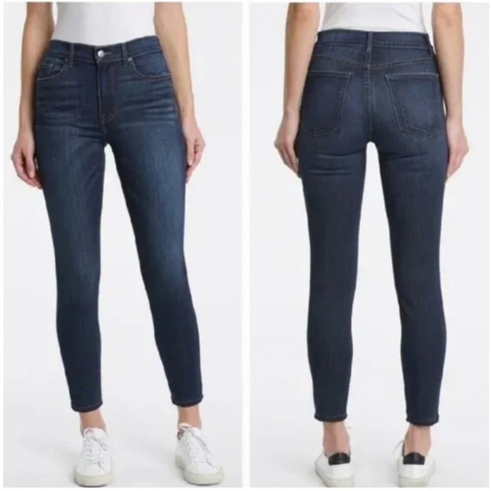 Pistola‎ Mid Rise Skinny Ankle Jeans Dark Wash Size 27